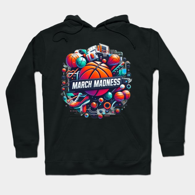 march madness competition Hoodie by CreationArt8